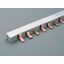 Comb bar, 3-pole, bridge type 130A, pitch 27mm, 1m long thumbnail 1