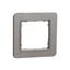 Sedna Design & Elements, Frame 1 gang, professional, brushed aluminium thumbnail 4