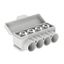 SLT50-4 grey Al 10-50/Cu 2.5-35 mm2 1000V Distribution block thumbnail 1