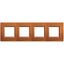 LL - cover plate 2x4P 71mm cherrywood thumbnail 1