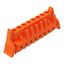 THT female header straight Pin spacing 5.08 mm orange thumbnail 1