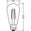 SMART+ WiFi Filament Edison Dimmable 60 5,5W E27 thumbnail 8