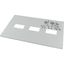 Front cover, +mounting kit, for NZM1, vertical, 3p, HxW=300x425mm, grey thumbnail 2