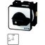 On-Off switch, T0, 20 A, flush mounting, 2 contact unit(s), 3 pole, 1 N/C, with black thumb grip and front plate thumbnail 5