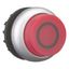 Illuminated pushbutton actuator, RMQ-Titan, Extended, momentary, red, inscribed, Bezel: titanium thumbnail 7