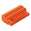 1-conductor female connector CAGE CLAMP® 2.5 mm² orange thumbnail 1