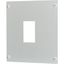 Front plate single mounting NZM4 for XVTL, horizontal HxW=600x600mm thumbnail 2