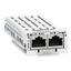 Ethernet/IP, ModbusTCP, MultiDrive-Link communication module - 2RJ 45 thumbnail 2