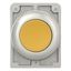 Pushbutton, RMQ-Titan, Flat, momentary, yellow, Blank, Metal bezel thumbnail 4