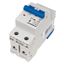 Miniature Circuit Breaker (MCB) AMPARO 10kA, B 50A, 2-pole thumbnail 5