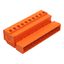 1-conductor male connector CAGE CLAMP® 2.5 mm² orange thumbnail 1