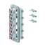 CZC8 Copper busbar connection set, 223 mm x 350 mm x 106 mm thumbnail 1