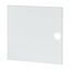 Replacement door, white, 1-row, for flush-mounting (hollow-wall) compact distribution boards thumbnail 2