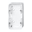 1703-24G Cover Frames Surface-mounted, dry Studio white thumbnail 3