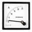 Ammeter, 72x72mm, 25A, DC, Direct measuring thumbnail 1