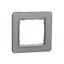 Sedna Design & Elements, Frame 1 gang, professional, brushed aluminium thumbnail 3