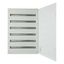 Complete surface-mounted flat distribution board, white, 33 SU per row, 6 rows, type C thumbnail 9