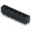 THR male header 1.0 x 1.0 mm solder pin straight black thumbnail 3