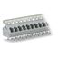 PCB terminal block push-button 2.5 mm² gray thumbnail 1