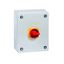 Main switch, T3, 32 A, surface mounting, 4 contact unit(s), 8-pole, Emergency switching off function, With red rotary handle and yellow locking ring, thumbnail 8