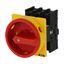 On-Off switch, P1, 40 A, flush mounting, 3 pole, Emergency switching off function, With red rotary handle and yellow locking ring, Lockable in the 0 ( thumbnail 16