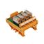 Relay module, 4-channel, 230 V AC, LED yellow, 4 CO contact (AgNi 90/1 thumbnail 1