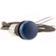 Indicator light, Flat, Cable (black) with non-terminated end, 4 pole, 3.5 m, Lens Blue, LED Blue, 24 V AC/DC thumbnail 4