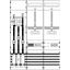 KA4228 Measurement and metering transformer board, Field width: 3, Rows: 0, 1050 mm x 750 mm x 160 mm, IP2XC thumbnail 6