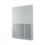 Front plate (section high), ventilated, W=1350mm, IP42, grey thumbnail 3