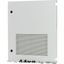 Section wide door, ventilated, right, HxW=700x600mm, IP31, grey thumbnail 4