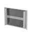 PLM EP 0810 RW End piece with fire protection mesh 105x20x81 thumbnail 1