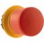 Emergency stop/emergency switching off pushbutton, RMQ-Titan, Mushroom-shaped, 30 mm, Non-illuminated, Pull-to-release function, Red, yellow thumbnail 5