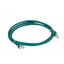 Patch cord RJ45 category 6A U/UTP unscreened LSZH green 2 meters thumbnail 2