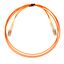 FO Patchcord Duplex LC/LC,50/125æm OM2, LS0H-3, orange, 5.0m thumbnail 2