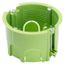 GREEN WALL - ROUND FLUSH-MOUNTING BOXES - FOR PLASTEBOARD AND MOBILE WALLS - Ï 65x45 thumbnail 2