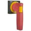 CCP2-H4X-R4L 6.5IN LH HANDLE 12MM RED/YELLOW thumbnail 6