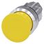 Mushroom pushbutton, 22 mm, round, metal, shiny, yellow, 30 mm, 3SU1050-1AD30-0AA0-Z Y13 thumbnail 1