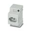 Socket outlet for distribution board Phoenix Contact EO-N/UT 250V 20A AC thumbnail 3