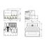 Three-phase to single-phase distribution connector with phase selectio thumbnail 3