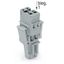 1-conductor female connector CAGE CLAMP® 4 mm² gray thumbnail 5