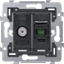 Combination coax with RJ45 connection UTP cat. 6, PoE++ ready, flat mo thumbnail 3