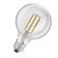 LED CLASSIC GLOBE ENERGY EFFICIENCY A S 4W 830 Clear E27 thumbnail 8