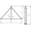 isFang 3B-250-A Interception rod stand for isCon conductor, internal 2,9x2,5m thumbnail 2