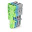 1-conductor female connector CAGE CLAMP® 4 mm² green-yellow, blue, gra thumbnail 1