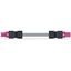 pre-assembled interconnecting cable B2ca Socket/plug pink thumbnail 5