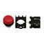 Set of Indicator Light Flat Red 230V thumbnail 2