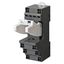 Socket, DIN rail/surface mounting, 31 mm, 8-pin, Push-in terminals thumbnail 1