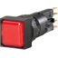 Indicator light, flush, red, +filament lamp, 24 V thumbnail 1