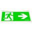 Edge for emergency luminaire Design KB incl. 4 pictos 30m thumbnail 1