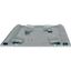 Surface-mount service distribution board base frame HxW = 760 x 600 mm thumbnail 3